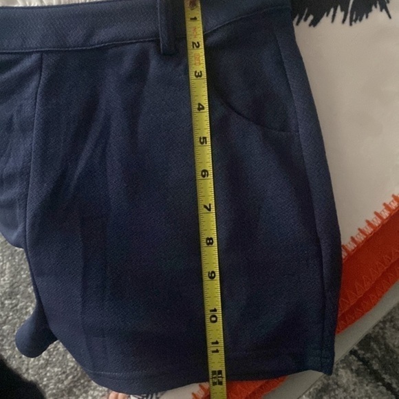 Romper navy blue short white top open back. New no tags ocean vibes romper - Picture 14 of 16